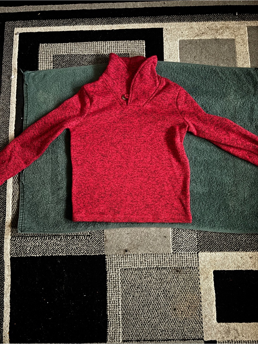 jumping beans Red Marled Pullover Sweater